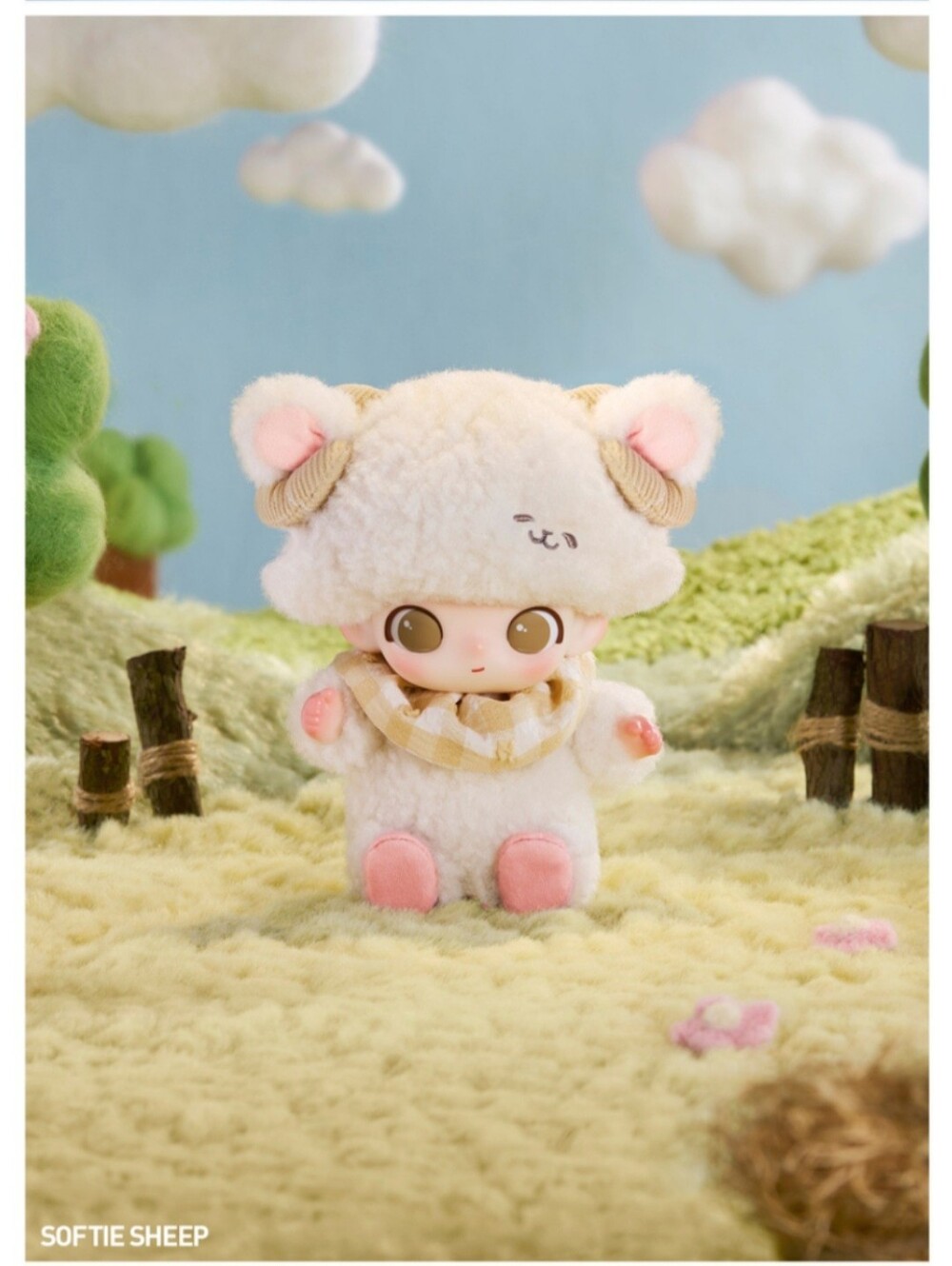 POP MART DIMOO The Secret Theatre Club Plush Doll - Softy Sheep
